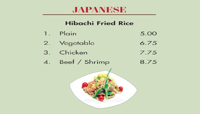 Japanese Hibachi Fried Rice